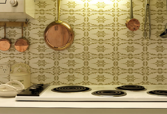 An aging kitchen in need of being updated